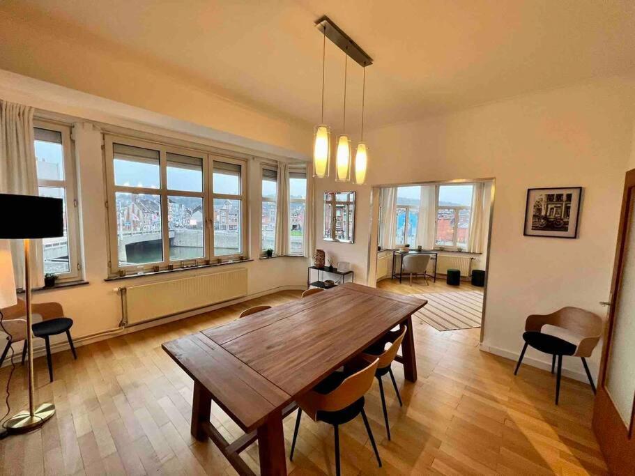 Bellevue - Grand Appartement Pour 5 Sur Les Quais De La Meuse Λιέγη Εξωτερικό φωτογραφία